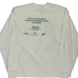 Cri Shoreline Half Marathon Fruit Of The Loom Single Stitch Long Sleeve T-Shirt - XL White Cotton