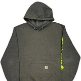 Carhartt Hoodie - XL Grey Cotton Blend