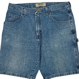 Wrangler Denim Shorts - 35W 10L Blue Denim