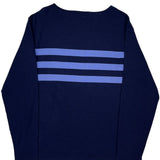 Polo By Ralph Lauren Striped Sweater - Large Blue Cotton