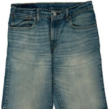 569 Levis Denim Shorts - 33W 11L Blue Cotton