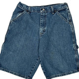 Wrangler Denim Shorts - 28W UK 10 Blue Denim