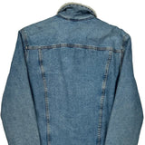 Lined Levis Denim Jacket - Large Blue Denim
