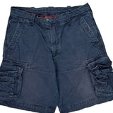 Polo By Ralph Lauren Cargo Shorts - 32W 10L Blue Cotton
