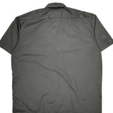 Dickies Short Sleeve Shirt - 2XL Gray Polyester Blend