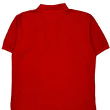 Levis Polo Shirt - Large Red Cotton