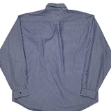 Tommy Hilfiger Striped Shirt - 2XL Blue Cotton