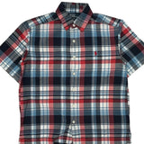 Age 10-12 Polo By Ralph Lauren Checked Short Sleeve Shirt - Medium Multicoloured Cotton