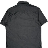 Ecko Unltd Short Sleeve Shirt - Medium Grey Cotton