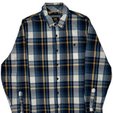 Lee Checked Shirt - Large Blue Cotton
