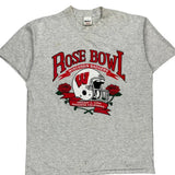 Wisconsin Badgers Murina Single Stitch T-Shirt - XL Grey Cotton