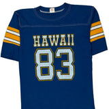 Hawaii Gulf Coast Football Football Shirt - Medium Blue Cotton