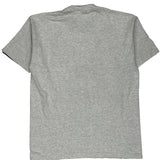 Made In USA Single Stitch Signal Sports College T-Shirt - XL Grey Cotton