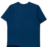 Reverse Weave Champion T-Shirt - Large Blue Cotton