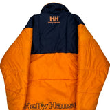 Helly Hansen Spellout Puffer - Small Navy Down And Feather
