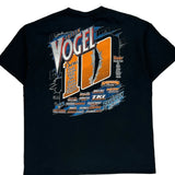 Justin Vogel Gildan Nascar T-Shirt - XL Black Cotton