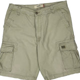 Levis Cargo Shorts - 36W 11L Beige Cotton