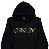 Vintage Oakley Camo Hoodie - Small Black Cotton