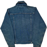 Wrangler Denim Jacket - Small Blue Denim