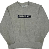 Age 10 Nike Sweatshirt - Small Gray Cotton