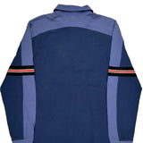 Polo Sport Striped Rugby Shirt - Large Blue Cotton