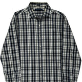 Tommy Hilfiger Checked Shirt - Large Black Cotton