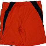 Nike Sport Shorts - Large Orange Polyester