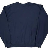 Fruit Of The Loom Sweatshirt - XL Navy Cotton