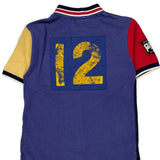 Age 8 Polo By Ralph Lauren Graphic Polo Shirt - Small Multicoloured Cotton