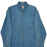 Dickies Denim Shirt - XL Blue Cotton