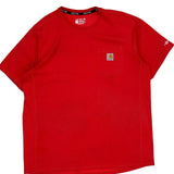Carhartt T-Shirt - XL Red Cotton