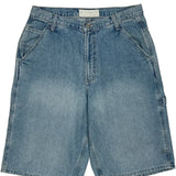 Lee Denim Shorts - 32W 11L Light Wash Cotton