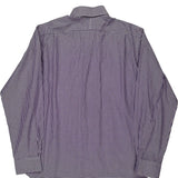 Polo By Ralph Lauren Checked Shirt - Large Purple Cotton