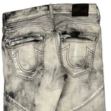 True Religion Tie-Dye Denim Shorts - 30W 15L Acid Wash Cotton