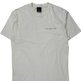 Tommy Hilfiger T-Shirt - Large White Cotton