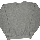 Hanes Cartoon Sweatshirt - Large Grey Cotton Blend