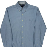 Ralph Lauren Slim Fit Shirt - Medium Blue Cotton