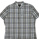 Polo By Ralph Lauren Checked Short Sleeve Shirt - 2XL Black & White Cotton