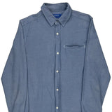Adidas Shirt - Small Blue Cotton