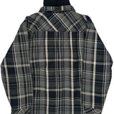 Dickies Checked Jacket - Large Black Cotton