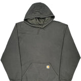 Carhartt Tall Hoodie - 2XL Black Cotton