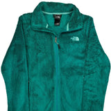 The North Face Fleece Jacket - Small Green Polyester