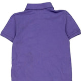 Age 7 Polo By Ralph Lauren Polo Shirt - Small Purple Cotton