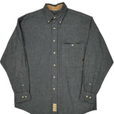 Timberland Shirt - Medium Gray Cotton