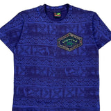 Gecko Single Stitch T-Shirt - Large Blue Cotton