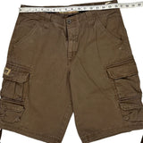Lee Cargo Shorts - 32W 11L Brown Cotton