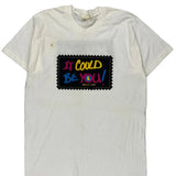 Maryland Lottery Screen Stars Single Stitch T-Shirt - XL White Cotton