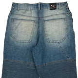 Phat Farm Denim Shorts - 36W 13L Blue Denim