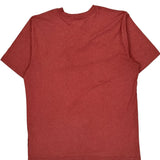 Carhartt T-Shirt - Large Red Cotton