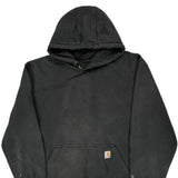 Carhartt Hoodie - 2XL Black Cotton Blend
